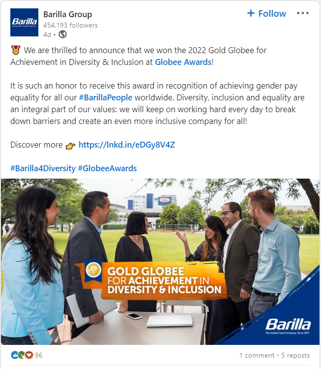 Social recruiting partnership goals