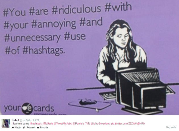 Hashtag Abuse