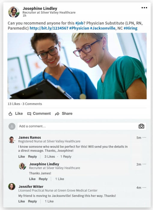 Recruiter Auto Posts