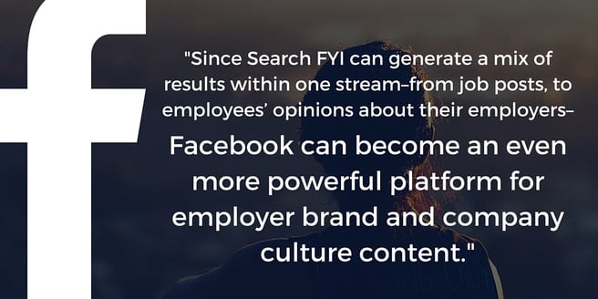 facebook search fyi employer brand
