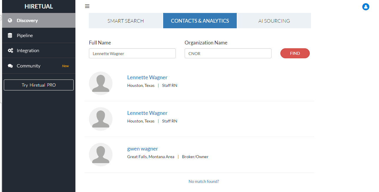 hiretual healthcare sourcing