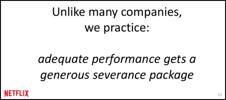 netflix culture deck adequate performance severance