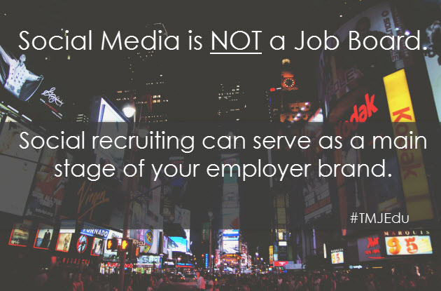 social media employer brand