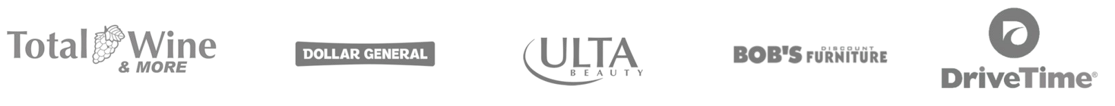 Retail logos